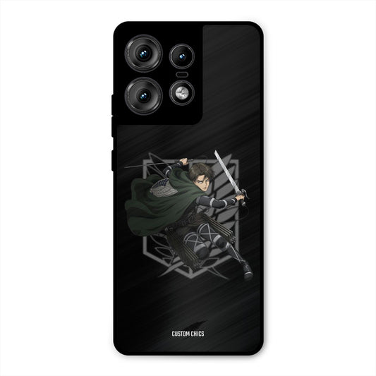 Captain Levi Motorola Edge 50 Pro Mobile Back Cover - Anime PrintShield Case