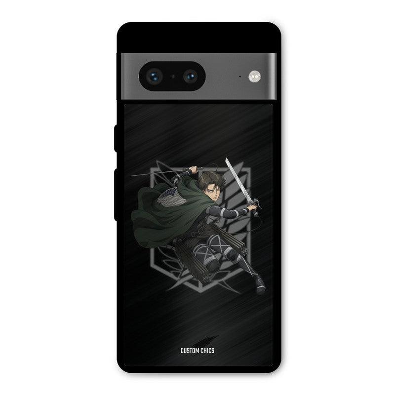 Captain Levi Google Pixel 7 Mobile Back Cover - Anime PrintShield Case