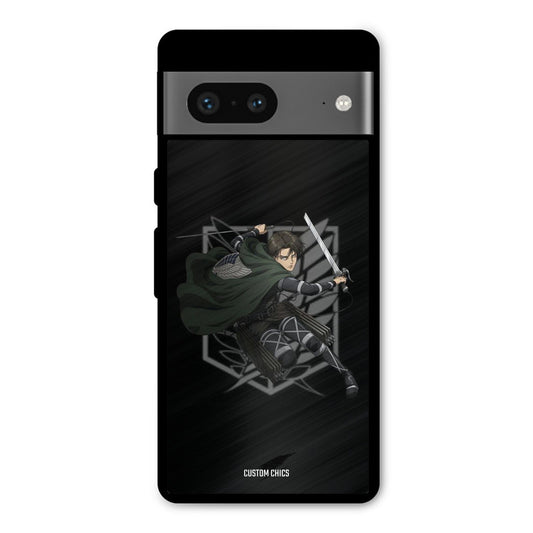 Captain Levi Google Pixel 7 Mobile Back Cover - Anime PrintShield Case