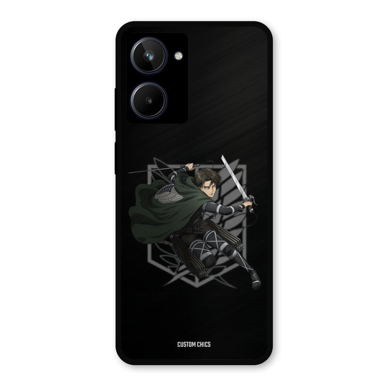 Captain Levi Realme 10 Mobile Back Cover - Anime PrintShield Case