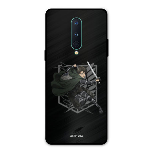 Captain Levi Oneplus 8 Mobile Back Cover - Anime PrintShield Case