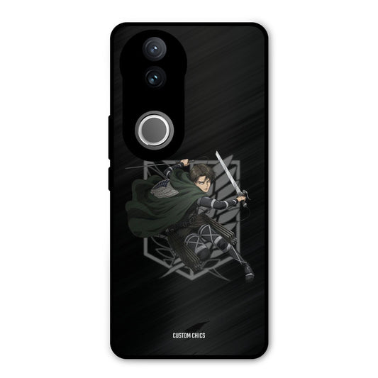 Captain Levi Vivo V50 Mobile Back Cover - Anime PrintShield Case