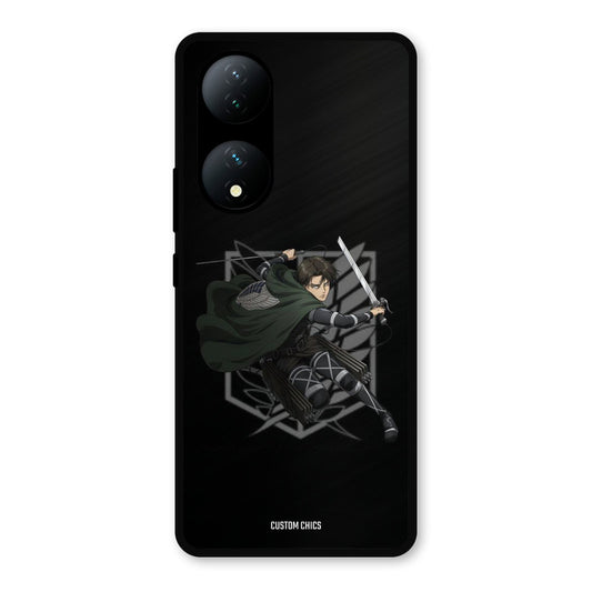Captain Levi Vivo Y100 Mobile Back Cover - Anime PrintShield Case