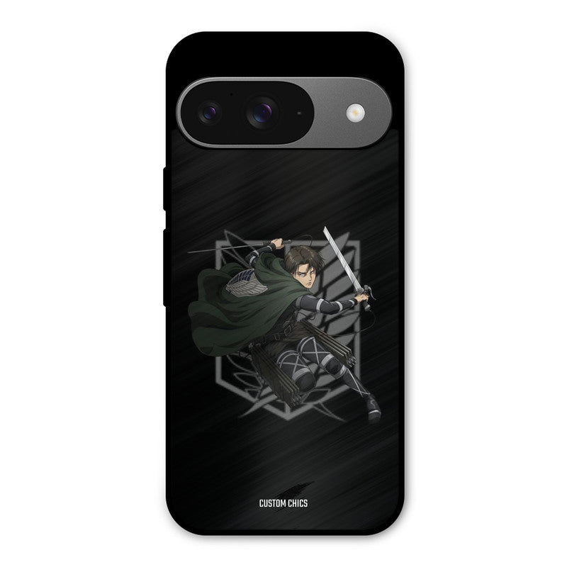 Captain Levi Google Pixel 9 Mobile Back Cover - Anime PrintShield Case
