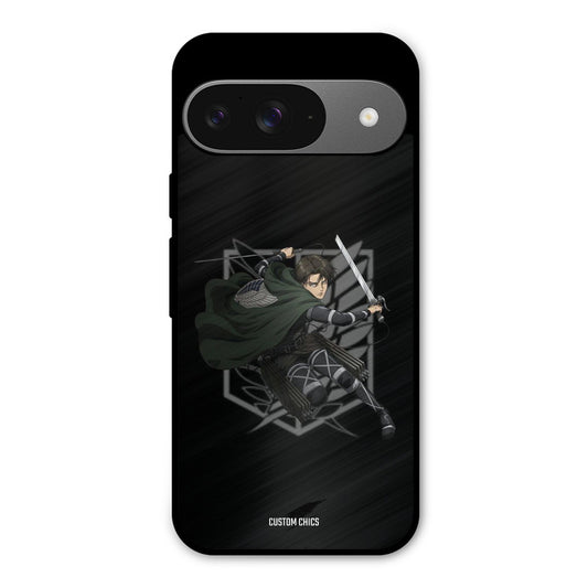 Captain Levi Google Pixel 9 Mobile Back Cover - Anime PrintShield Case