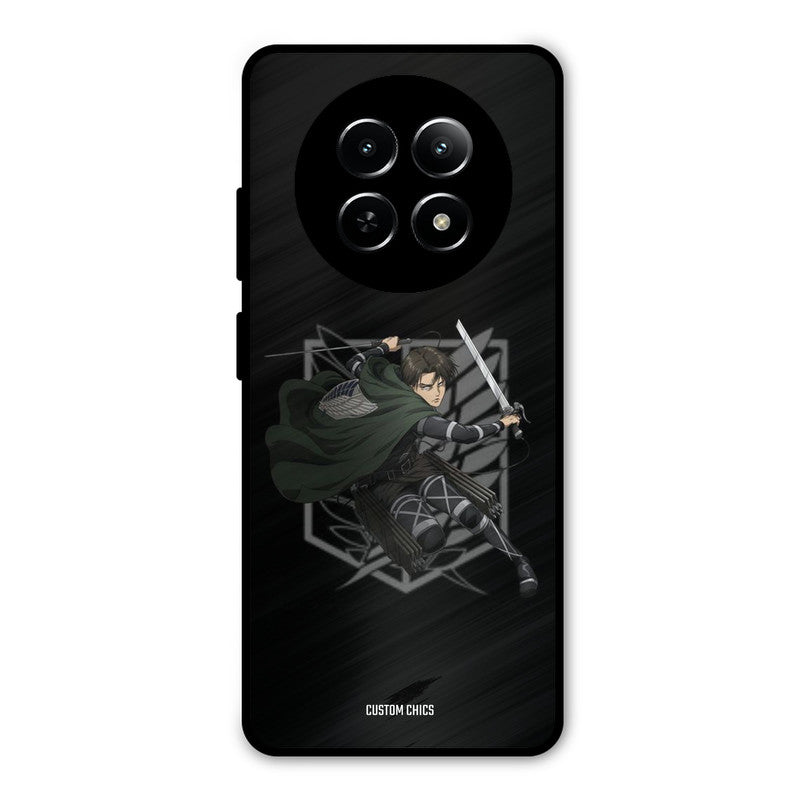 Captain Levi Realme Narzo N65 Mobile Back Cover - Anime PrintShield Case