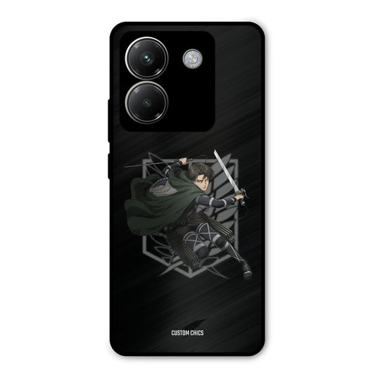 Captain Levi Poco M7 Pro Mobile Back Cover - Anime PrintShield Case