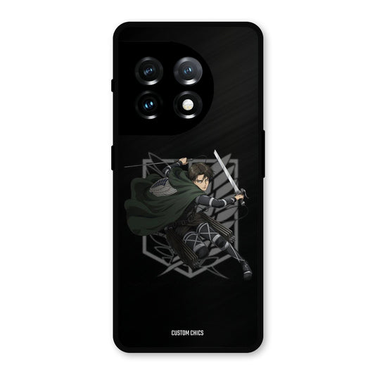 Captain Levi OnePlus 11 Mobile Back Cover - Anime PrintShield Case
