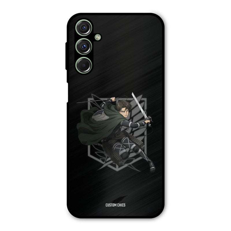 Captain Levi Samsung Galaxy M34 Mobile Back Cover - Anime PrintShield Case