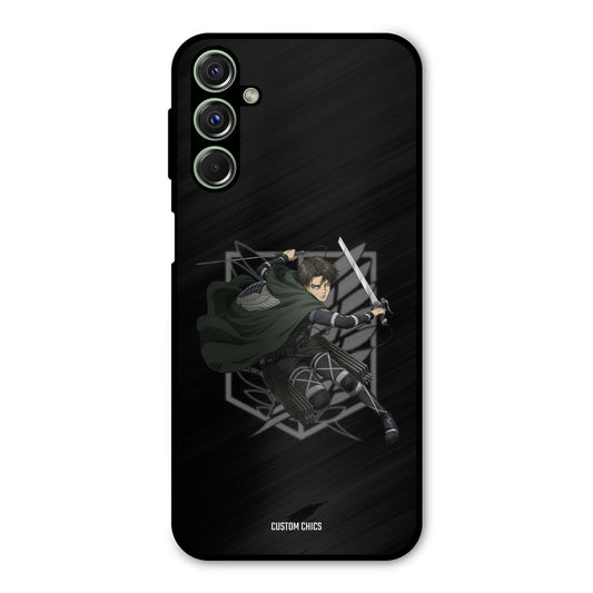 Captain Levi Samsung Galaxy M34 Mobile Back Cover - Anime PrintShield Case