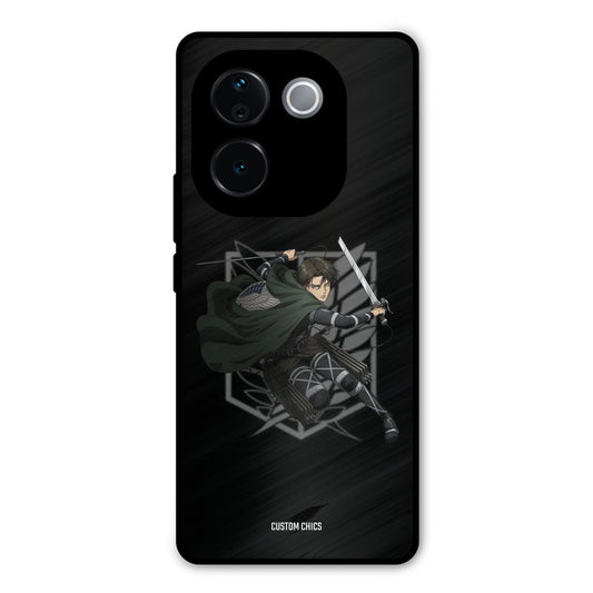 Captain Levi iQOO Z9s Pro Mobile Back Cover - Anime PrintShield Case
