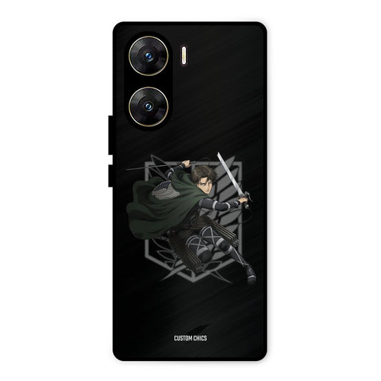 Captain Levi Vivo V29e Mobile Back Cover - Anime PrintShield Case