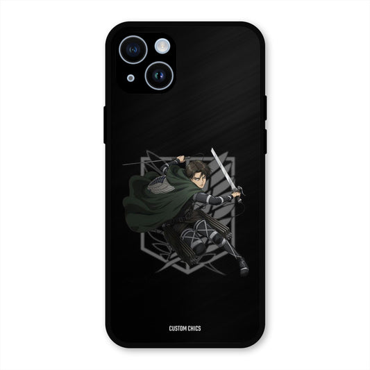 Captain Levi iPhone 14 Mobile Back Cover - Anime PrintShield Case