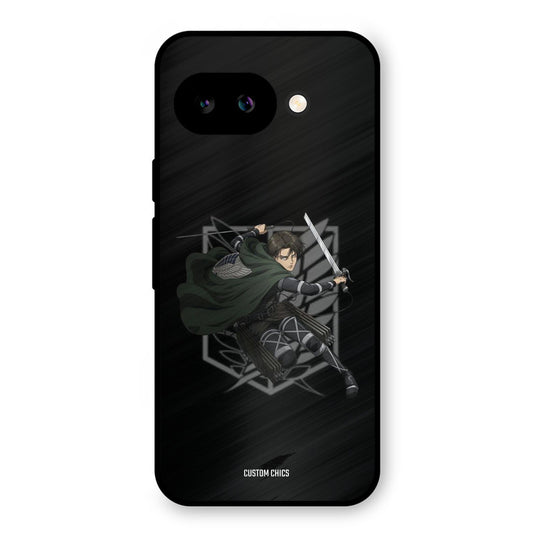 Captain Levi Google Pixel 9A Mobile Back Cover - Anime PrintShield Case