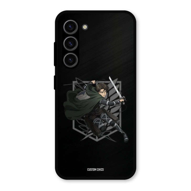 Captain Levi Samsung Galaxy S23 Mobile Back Cover - Anime PrintShield Case
