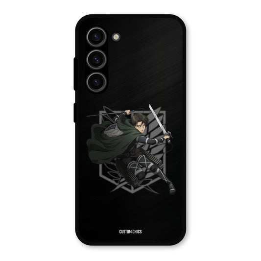 Captain Levi Samsung Galaxy S23 Mobile Back Cover - Anime PrintShield Case