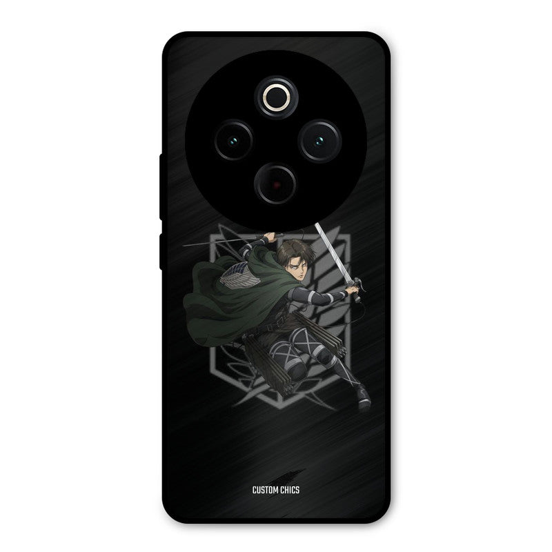 Captain Levi iQoo Z10 Mobile Back Cover - Anime PrintShield Case