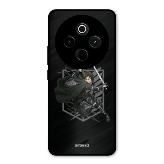 Captain Levi iQoo Z10 Mobile Back Cover - Anime PrintShield Case