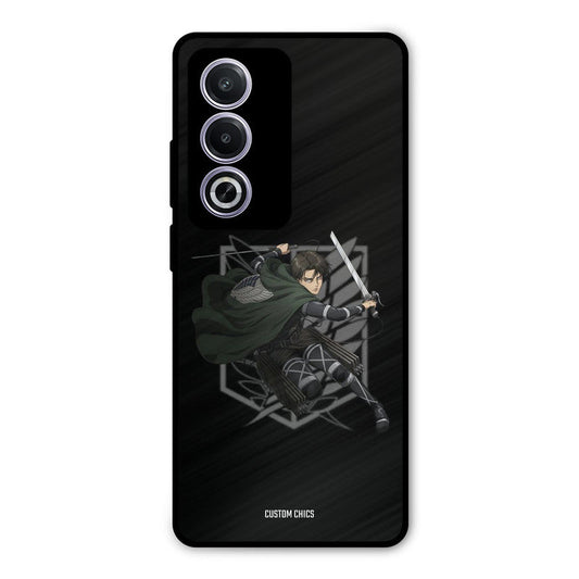 Captain Levi Oppo K12x Mobile Back Cover - Anime PrintShield Case