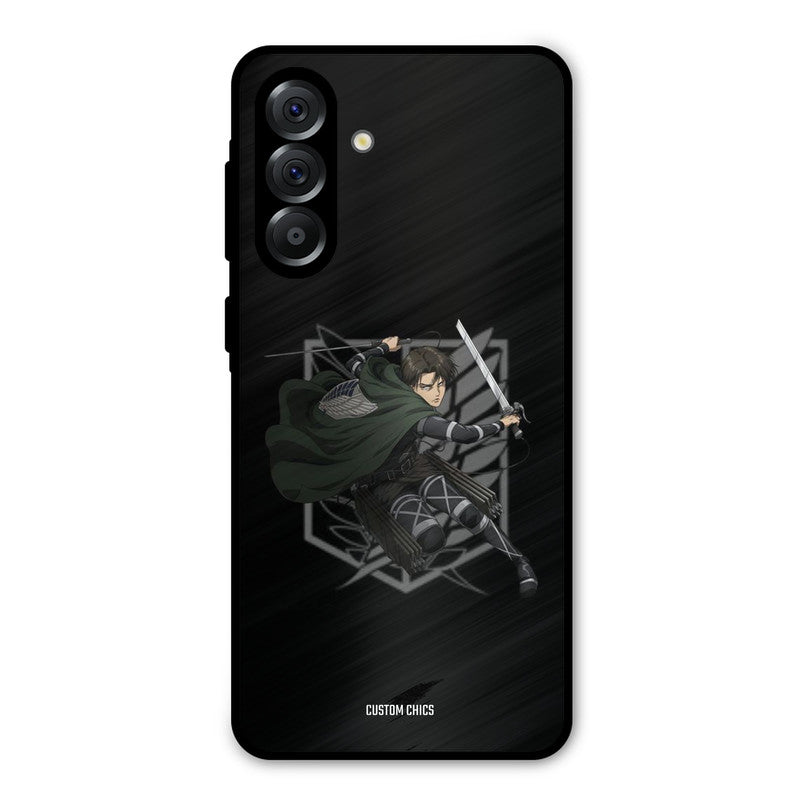 Captain Levi Samsung Galaxy A36 Mobile Back Cover - Anime PrintShield Case