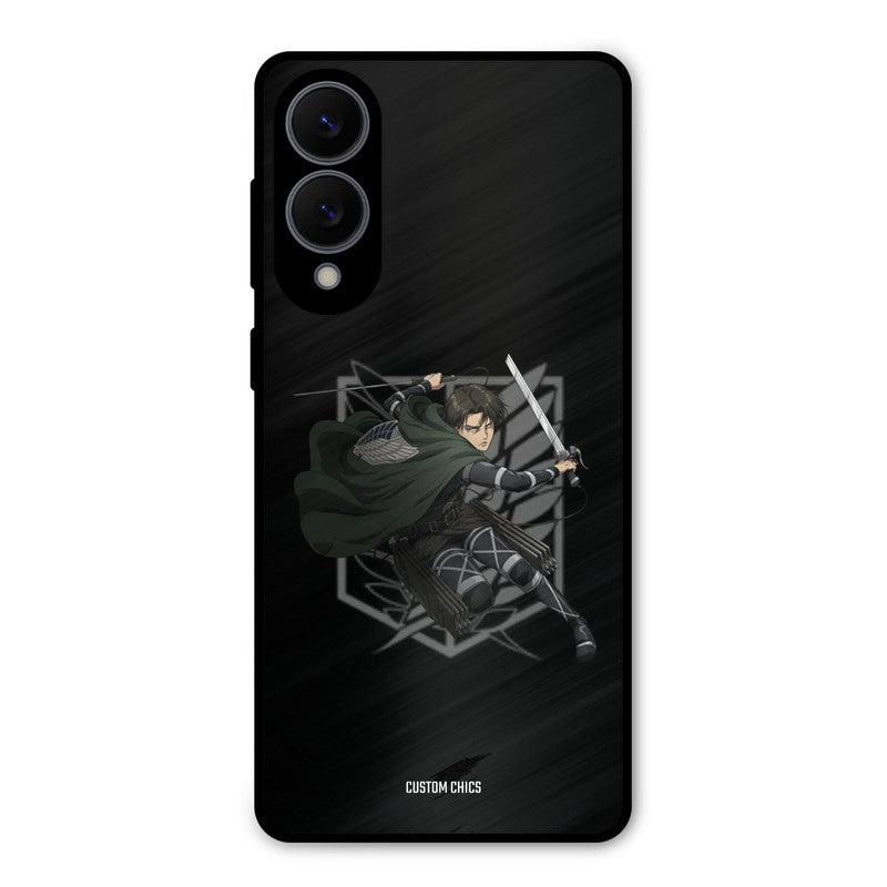 Captain Levi Samsung Galaxy S25 Edge Mobile Back Cover - Anime PrintShield Case