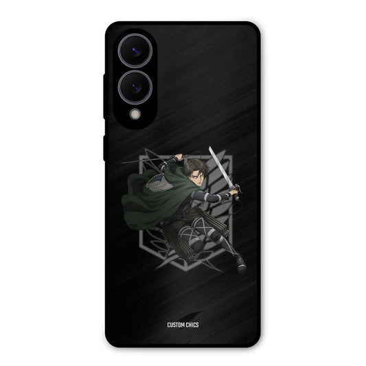Captain Levi Samsung Galaxy S25 Edge Mobile Back Cover - Anime PrintShield Case