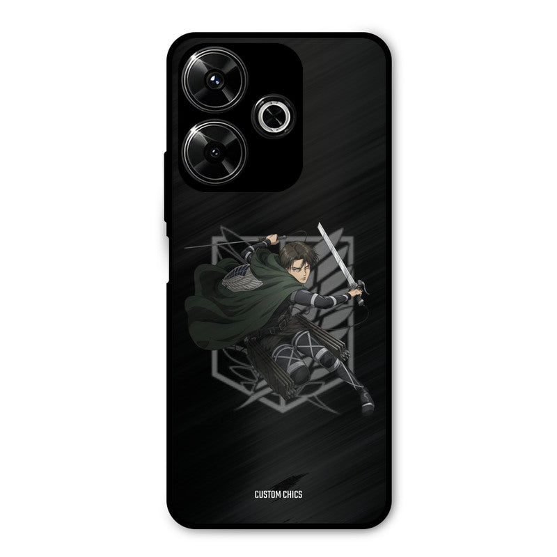 Captain Levi Redmi 13 5G Mobile Back Cover - Anime PrintShield Case