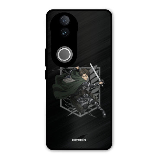Captain Levi iQOO Z10R Mobile Back Cover - Anime PrintShield Case