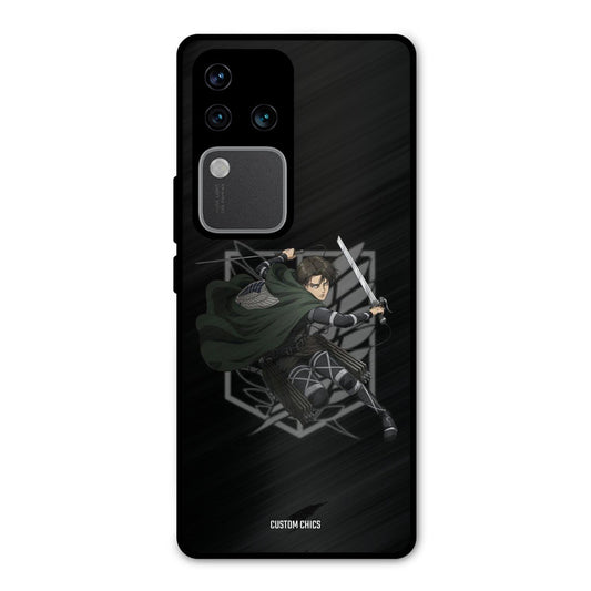 Captain Levi Vivo V30 Pro Mobile Back Cover - Anime PrintShield Case