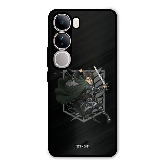 Captain Levi Vivo Y300 Mobile Back Cover - Anime PrintShield Case