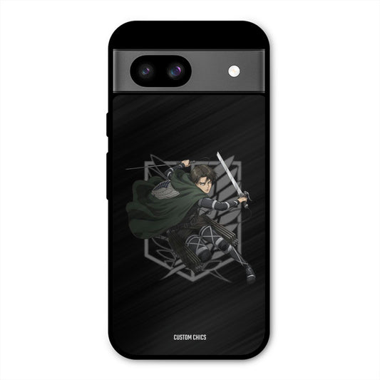 Captain Levi Google Pixel 8a Mobile Back Cover - Anime PrintShield Case