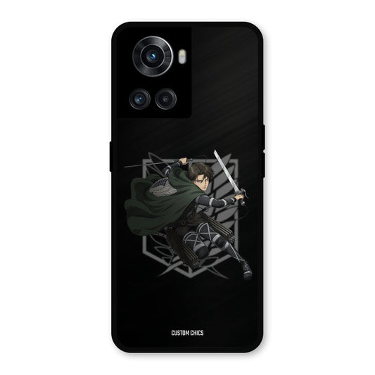 Captain Levi OnePlus 10R Mobile Back Cover - Anime PrintShield Case