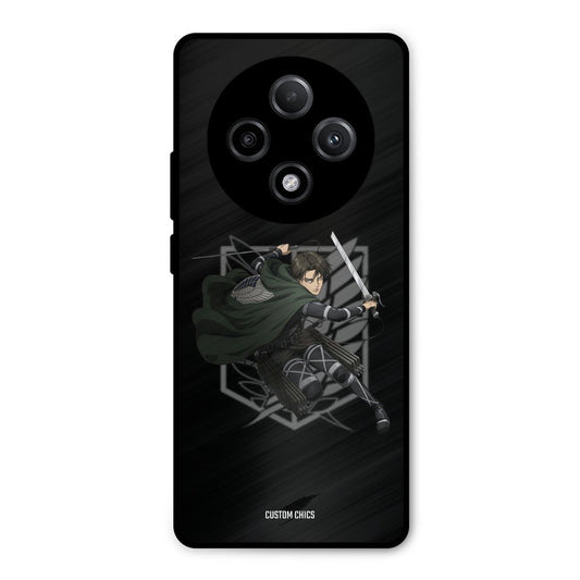 Captain Levi Oppo F27 Pro Plus 5G Mobile Back Cover - Anime PrintShield Case