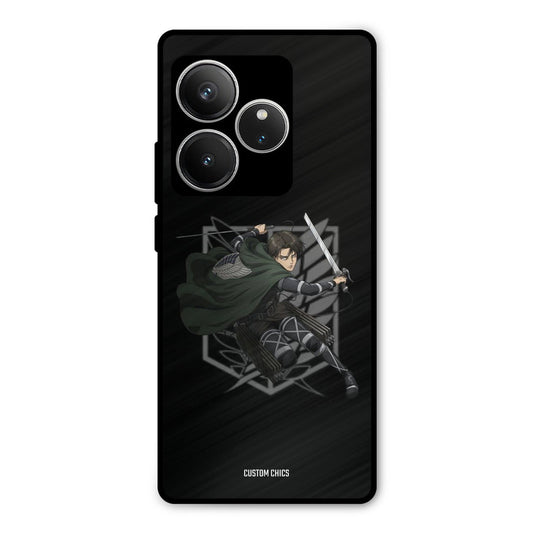 Captain Levi Realme GT 6 Mobile Back Cover - Anime PrintShield Case