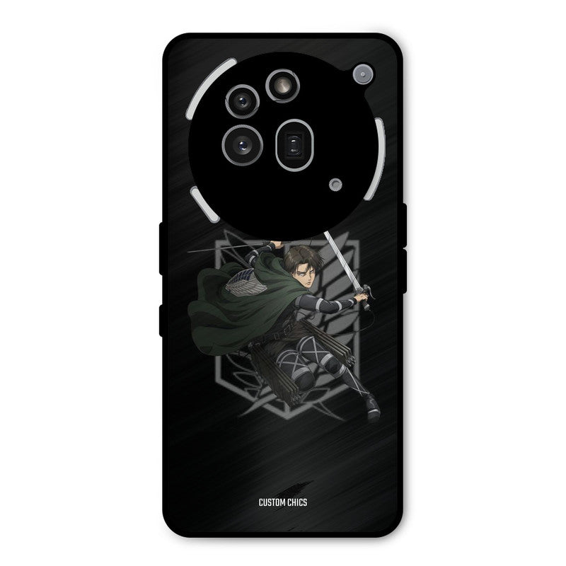 Captain Levi Nothing Phone 3A Pro Mobile Back Cover - Anime PrintShield Case