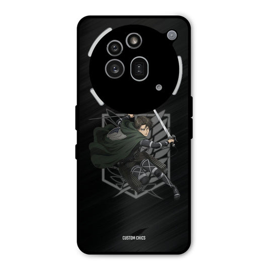 Captain Levi Nothing Phone 3A Pro Mobile Back Cover - Anime PrintShield Case