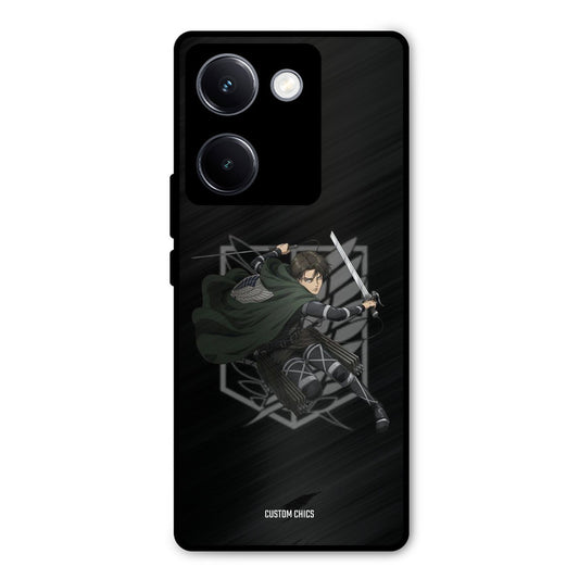 Captain Levi Vivo Y300 Plus Mobile Back Cover - Anime PrintShield Case