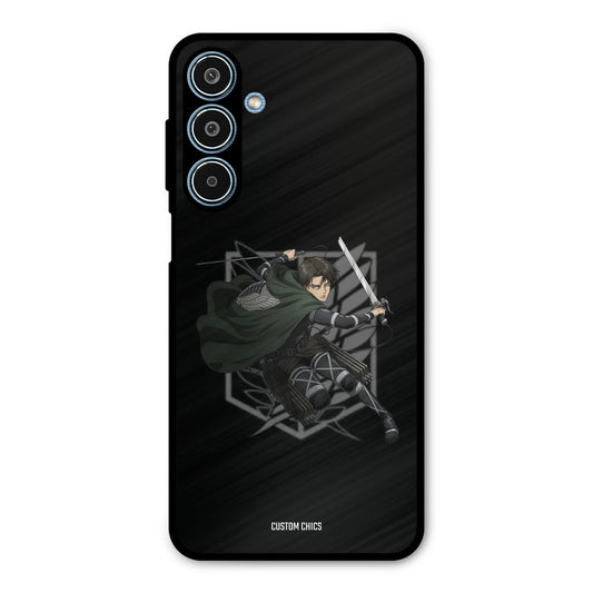 Captain Levi Samsung Galaxy M35 5G Mobile Back Cover - Anime PrintShield Case