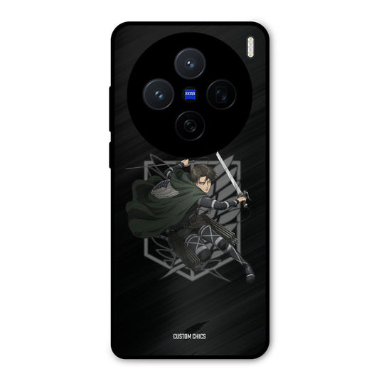 Captain Levi Vivo X200 Mobile Back Cover - Anime PrintShield Case