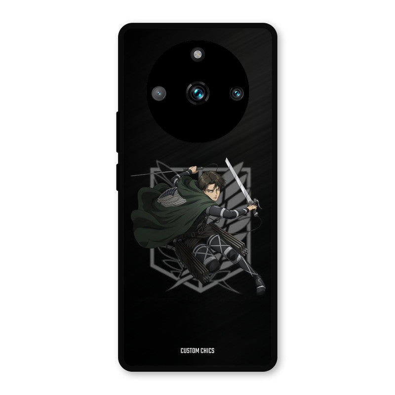 Captain Levi Realme 11 Pro Plus Mobile Back Cover - Anime PrintShield Case
