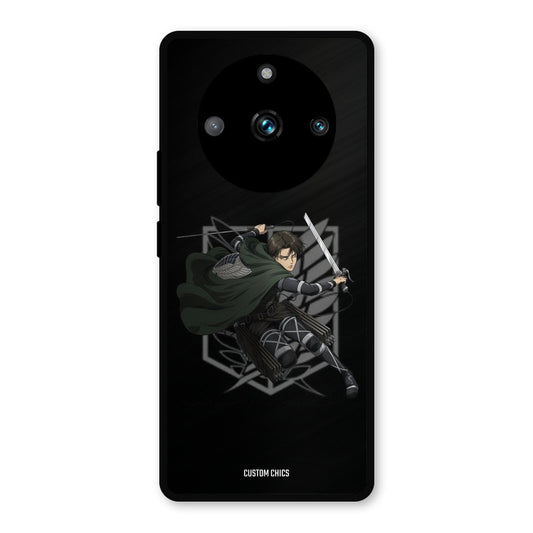 Captain Levi Realme 11 Pro Plus Mobile Back Cover - Anime PrintShield Case