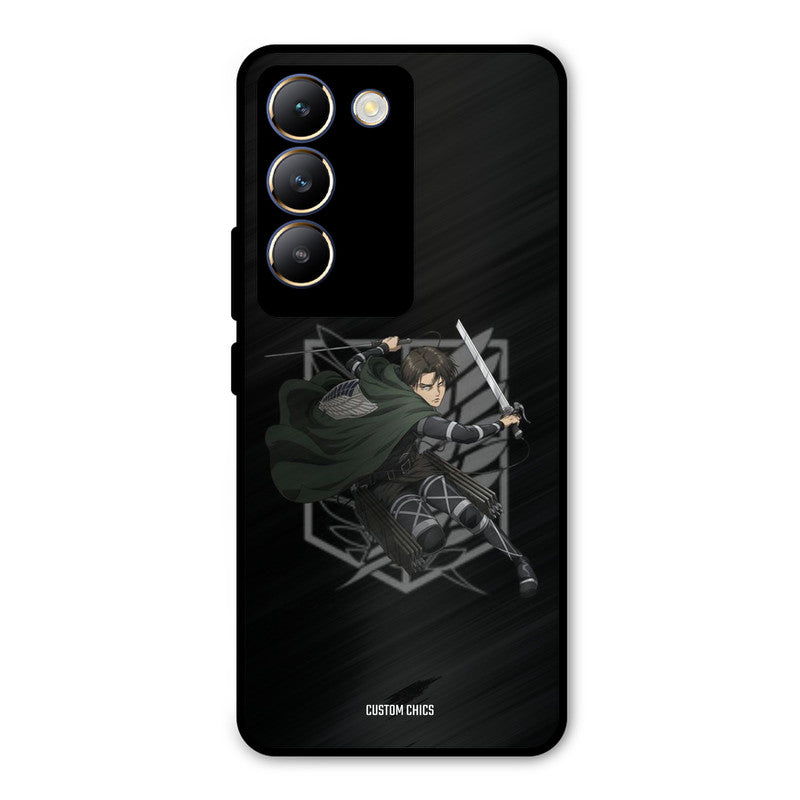 Captain Levi Vivo Y200e Mobile Back Cover - Anime PrintShield Case