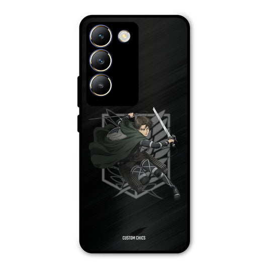 Captain Levi Vivo Y200e Mobile Back Cover - Anime PrintShield Case