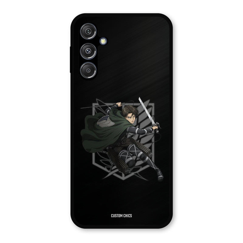 Captain Levi Samsung Galaxy M34 5G Mobile Back Cover - Anime PrintShield Case