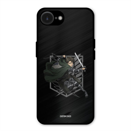 Captain Levi iPhone 16e Mobile Back Cover - Anime PrintShield Case