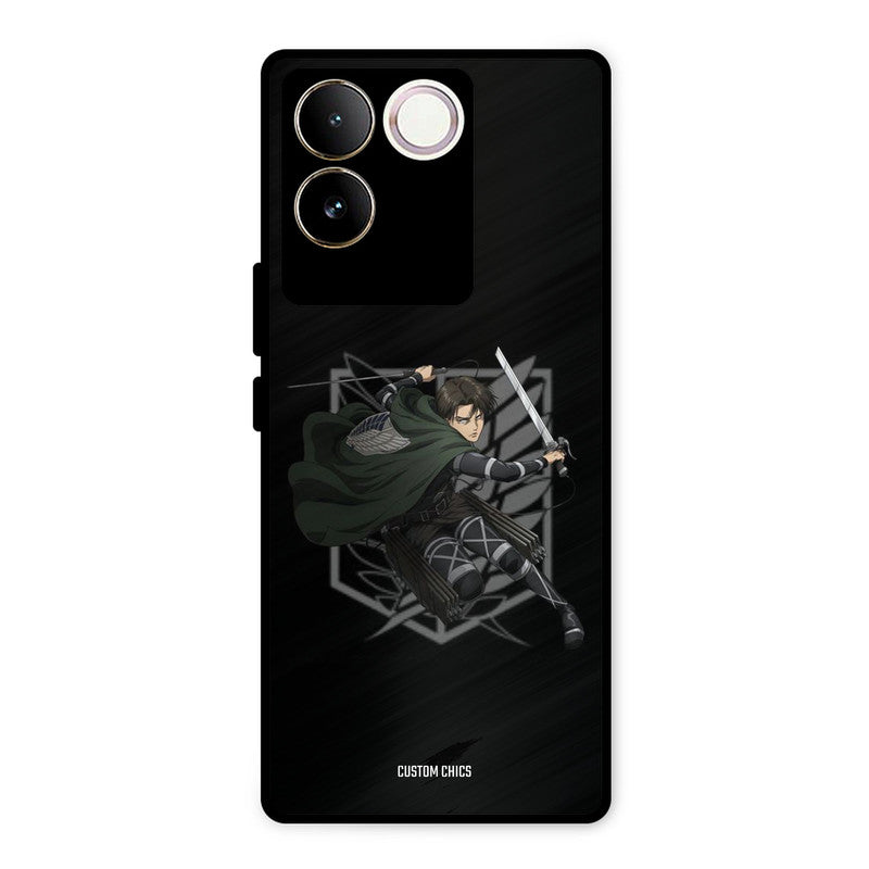 Captain Levi Vivo T2 Pro Mobile Back Cover - Anime PrintShield Case