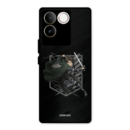 Captain Levi Vivo T2 Pro Mobile Back Cover - Anime PrintShield Case