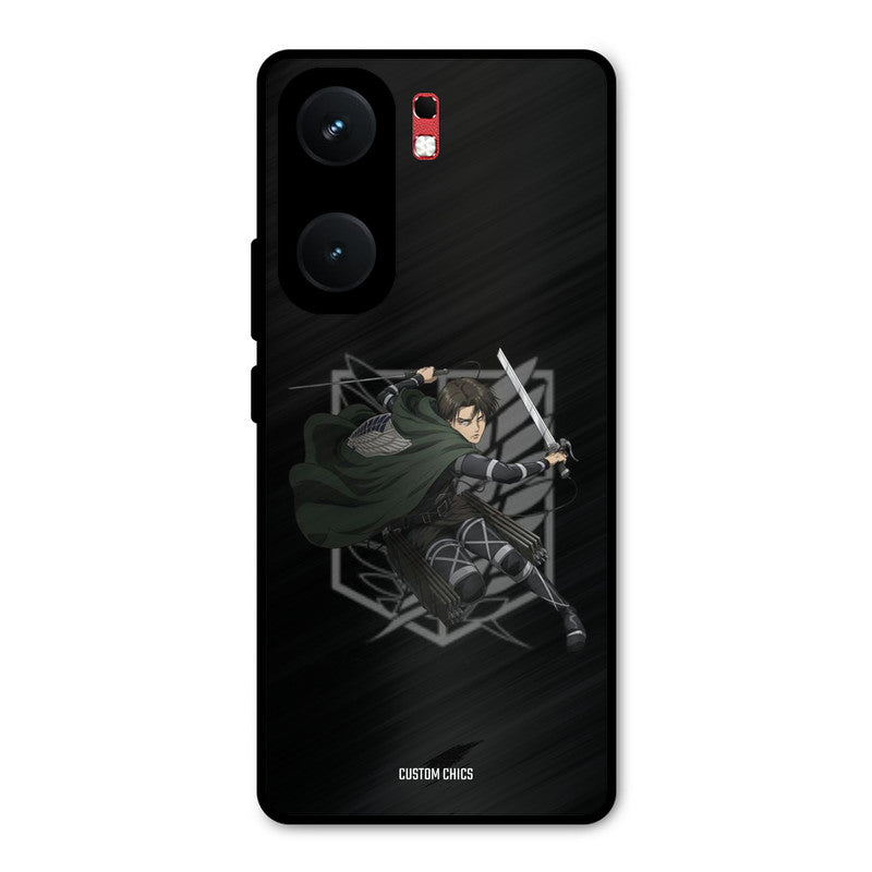 Captain Levi iQOO Neo 9 Pro Mobile Back Cover - Anime PrintShield Case
