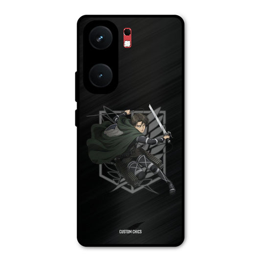 Captain Levi iQOO Neo 9 Pro Mobile Back Cover - Anime PrintShield Case