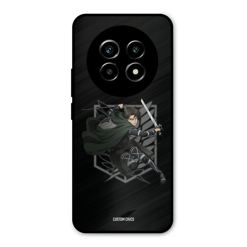 Captain Levi Realme 14 Pro lite Mobile Back Cover - Anime PrintShield Case